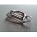 Metal weight holder with belt ring and carabiner